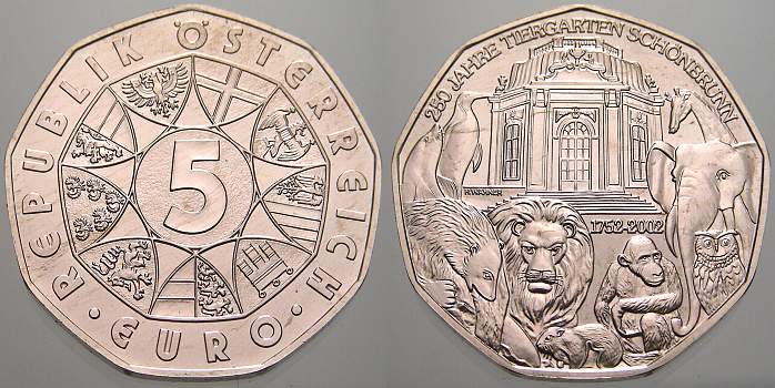 Foto Österreich 5 Euro 2002