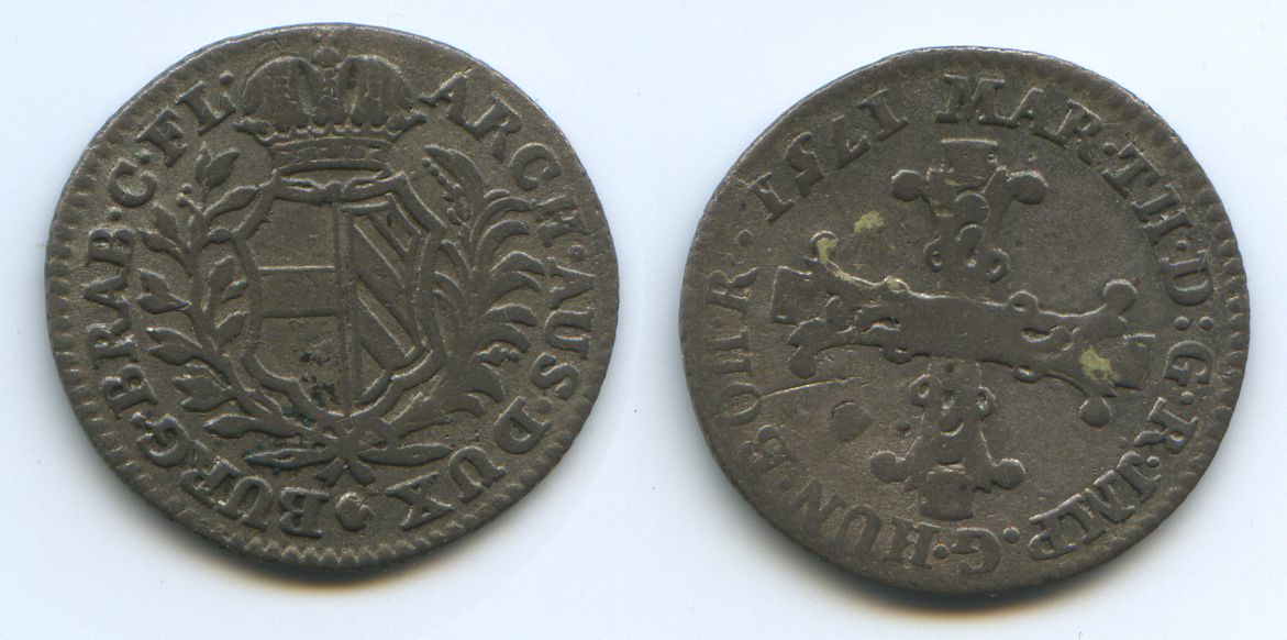 Foto Österreich Niederlande Rdr 10 Oorden 10 Liards 1751