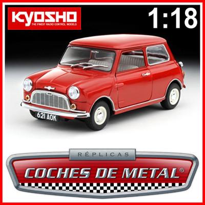 Foto 1959.- Morris Mini Minors Red (kyosho 08105r) Escala 1:18.