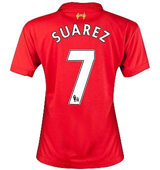 Foto 2012-13 Liverpool Womens Home Shirt (Suarez 7)