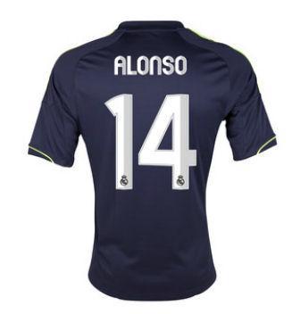 Foto 2012-13 Real Madrid Away Shirt (Alonso 14)