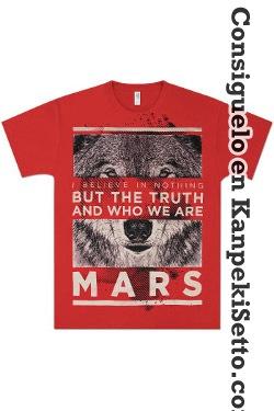 Foto 30 Seconds To Mars Camiseta Wolf Talla M