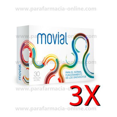 Foto 3x Movial 30 Caps Actafarma Articulaciones Liquido Sinovial