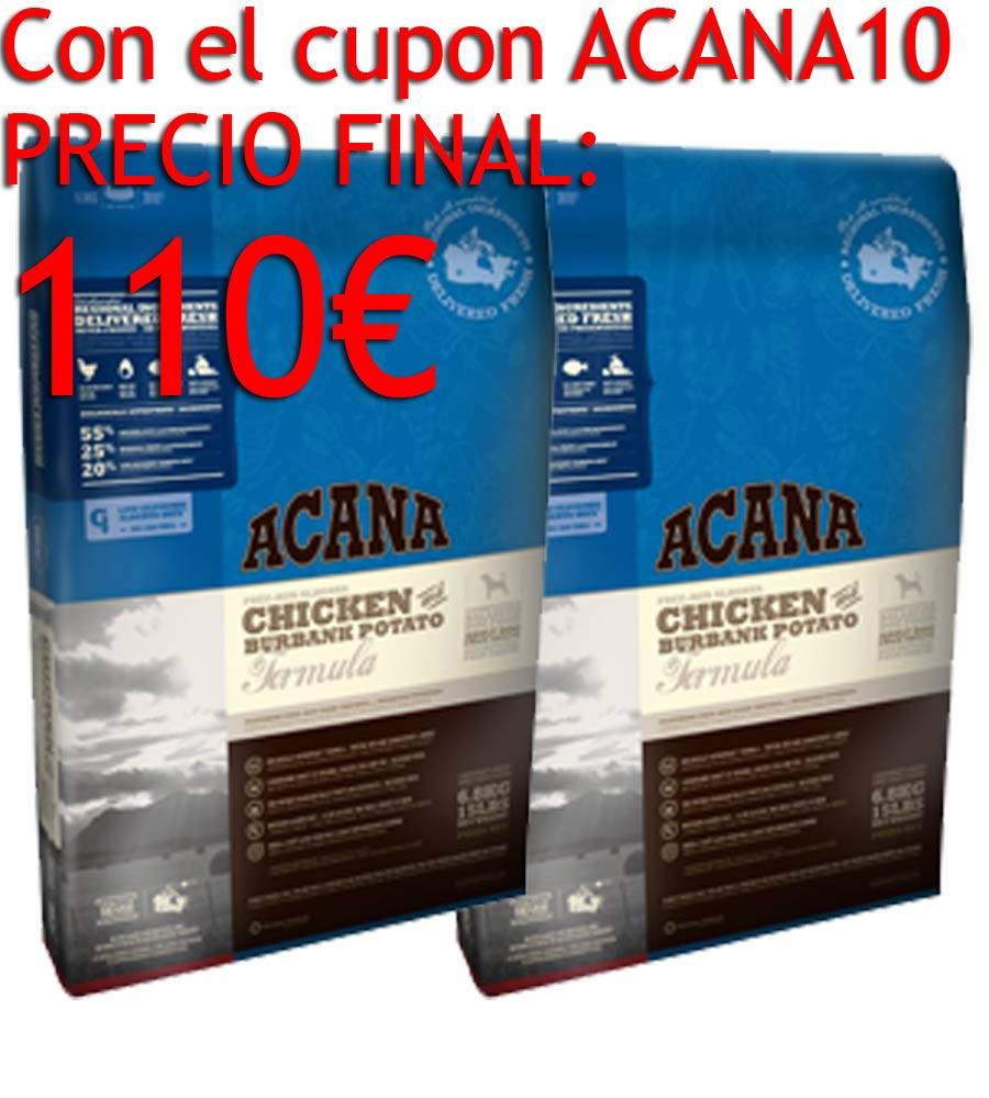 Foto ACANA CHICKEN AND BRUBANK PACK2 (18KG+18KG)