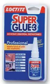 Foto Adhesivo super glue-3 loctite 20 g-profesional