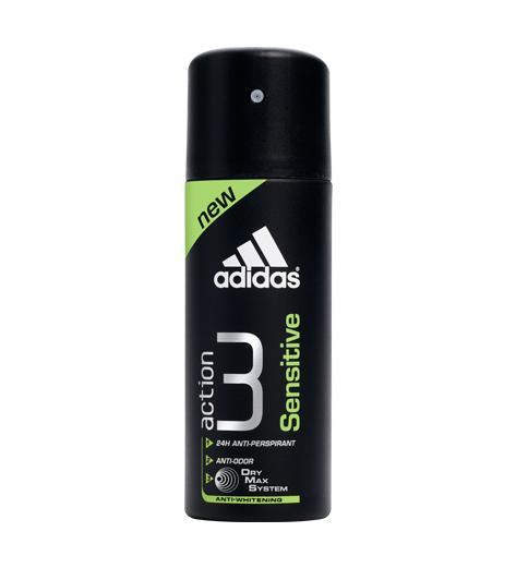 Foto Adidas Action 3 Sensitive Deo Spray 200 Ml