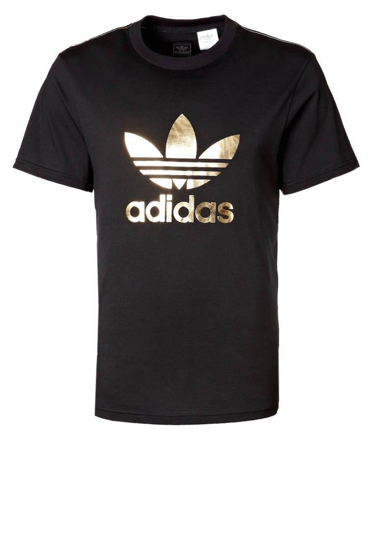 Foto Adidas Originals Adi Trefoil Tee Camiseta Print Negro L
