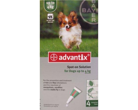 Foto Advantix (Bayer) Advantix perros 1-4kg (4p)