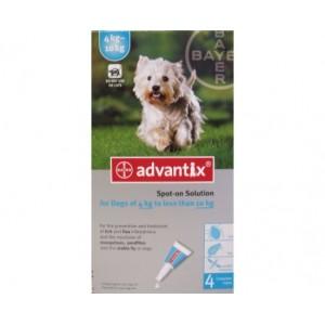 Foto Advantix (Bayer) Advantix perros 4-10kg (4p)