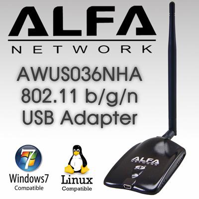 Foto ALFA Wireless USB 802.11b/g/n Long Range Adapter