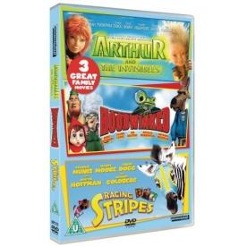 Foto Arthur And The Invisibles / Hoodwinked / Racing Stripes DVD