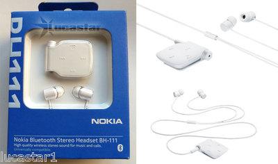 Foto Auricular Bluetooth Estereo Nokia Bh-111 Blanco