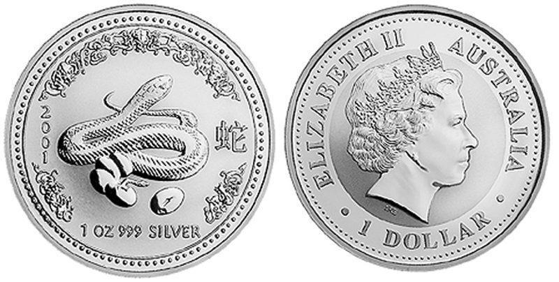 Foto Australien / Australia 1 Dollar 2001