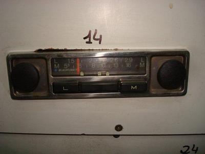 Foto Autorradio Vintage. Old Car Radio Blaupunkt.  Cod$14