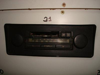 Foto Autorradio Vintage. Old Car Radio Blaupunkt.  Cod$21