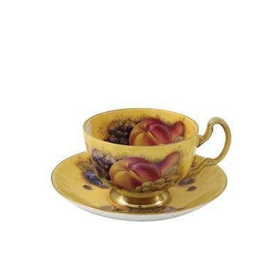 Foto Aynsley China Orchard Gold Oban Teacup and Saucer