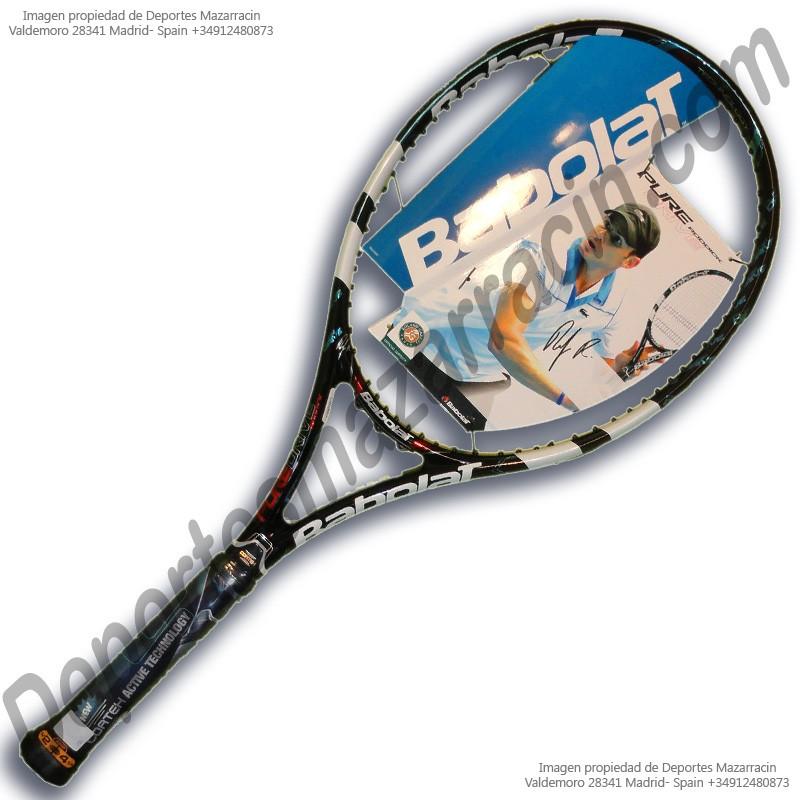 Foto Babolat pure drive roddick 2012 raqueta tenis negra