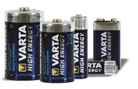 Foto batería de marca Pilas VARTA Block High Energy LR 61 Alcalinas, 9 V, MN1604
