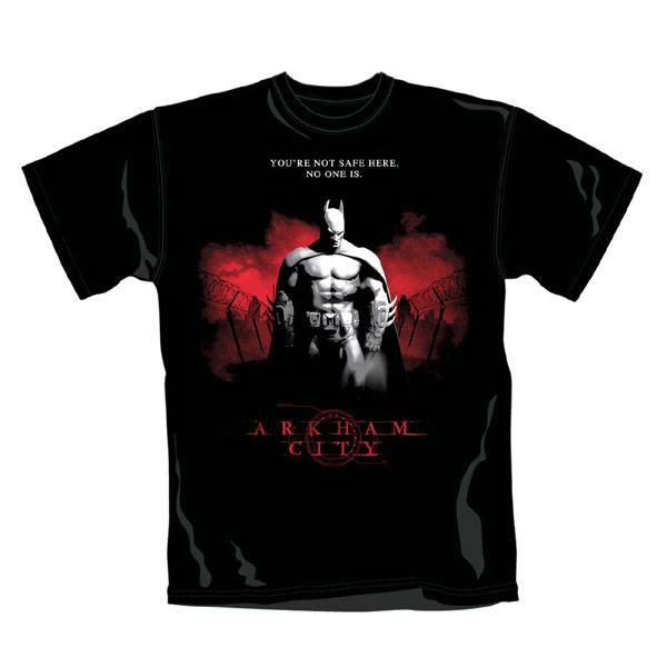 Foto Batman Camiseta One Sheet Arkham City Talla S