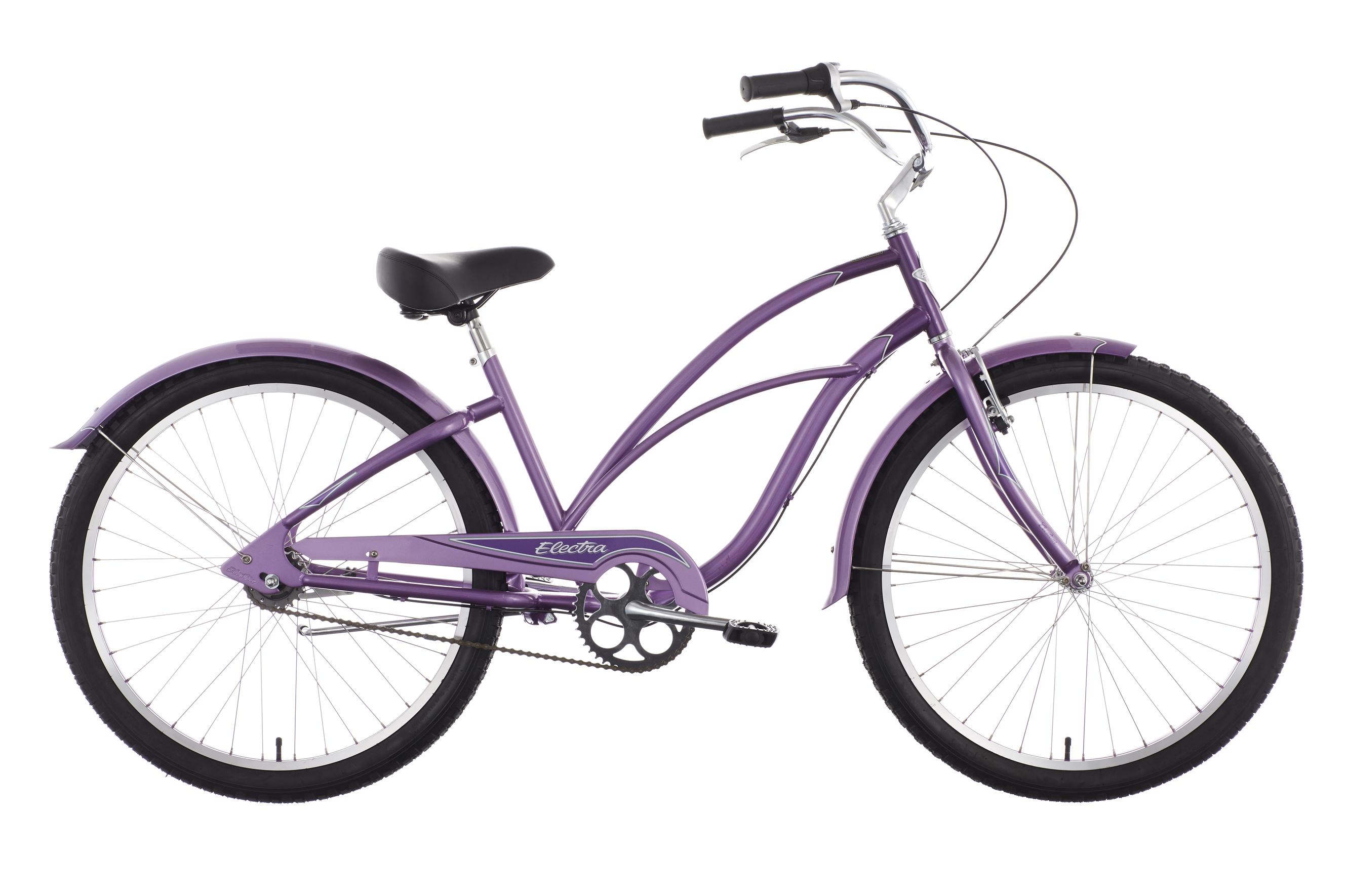 Foto Beach Cruiser Electra Bike Cruiser Custom 3i violeta para mujer , t...