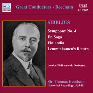Foto Beecham, Thomas/LPO: Sinfonie 4/En Saga/Finlan CD