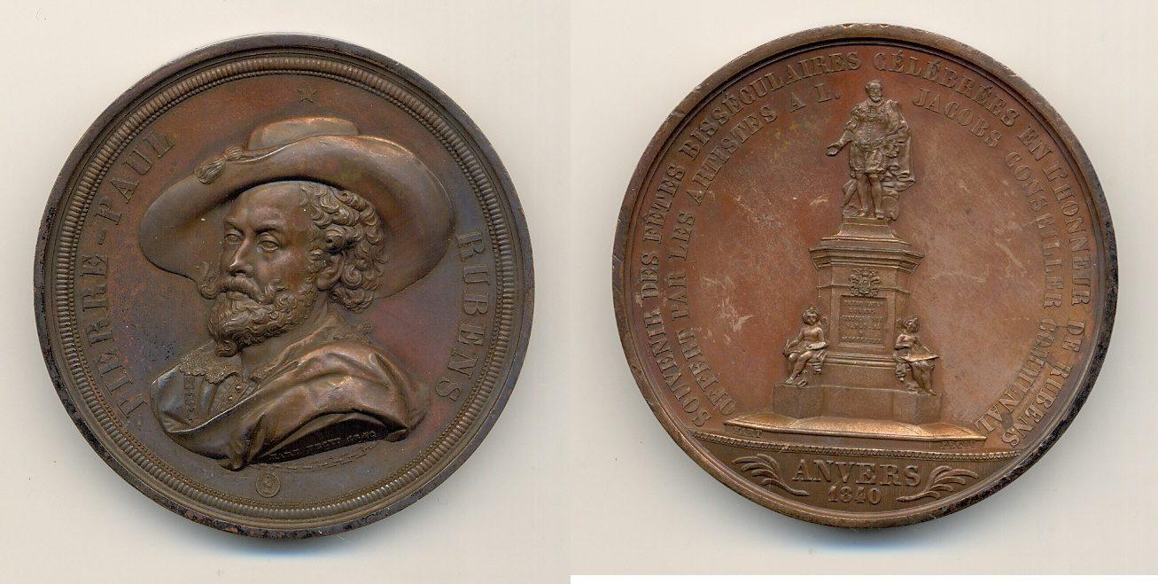 Foto Belgien Bronzemedaille 1840