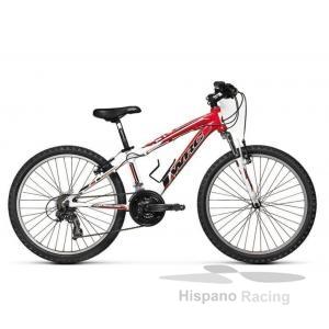 Foto Bicicleta conor wrc 240 24 blanco-rojo
