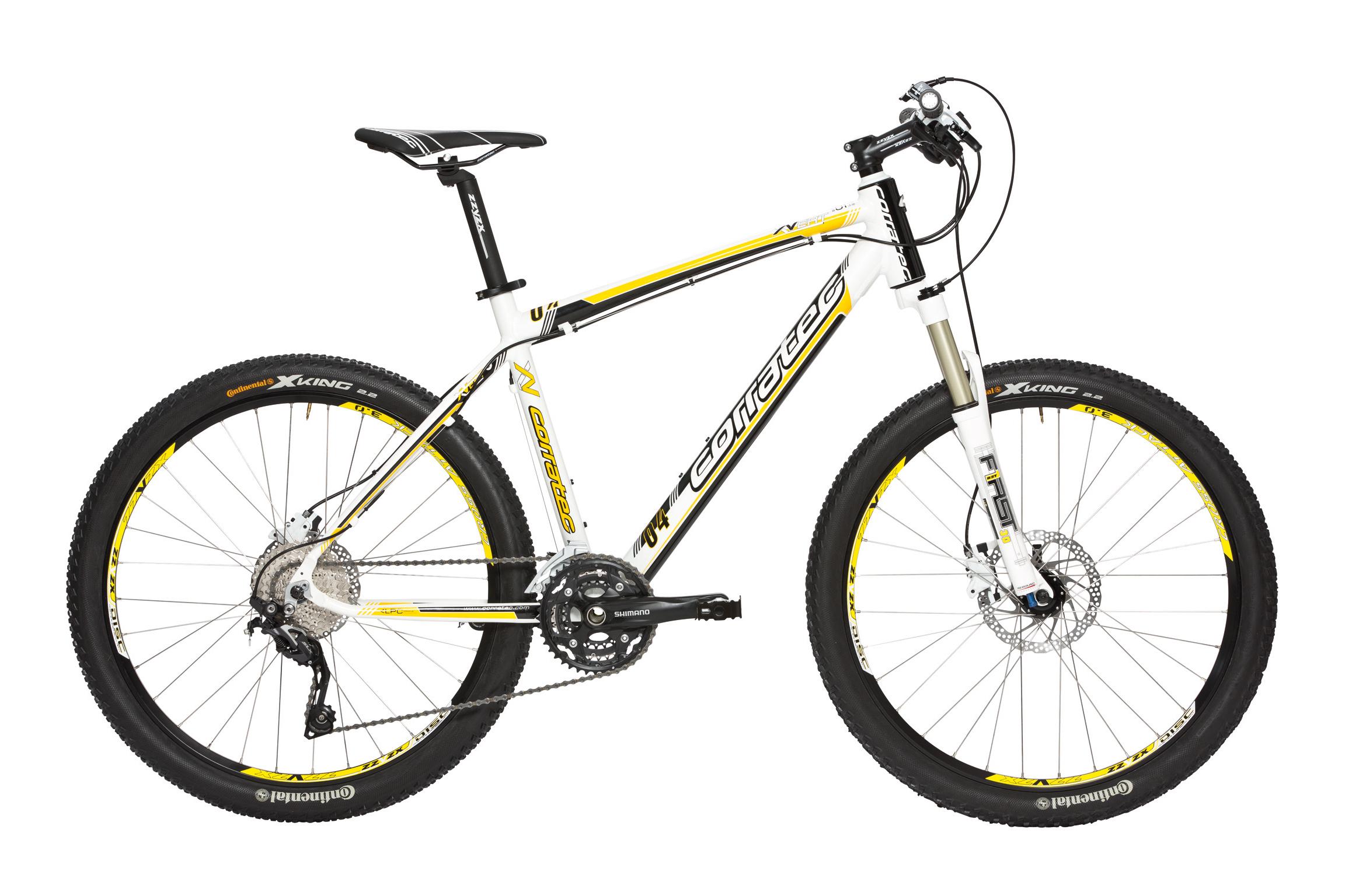 Foto Bicicleta de montaña Corratec X-Vert S 0.4 amarillo/blanco , 49 cm