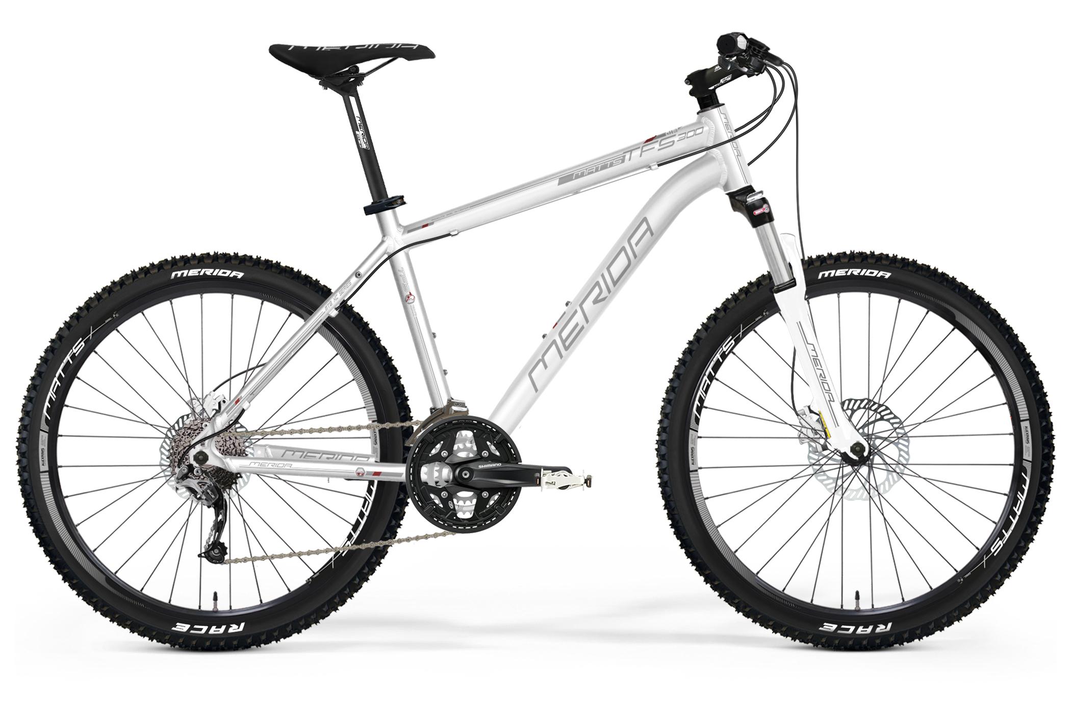 Foto Bicicleta de montaña Merida Matts TFS 300 blanco , 40,7 cm