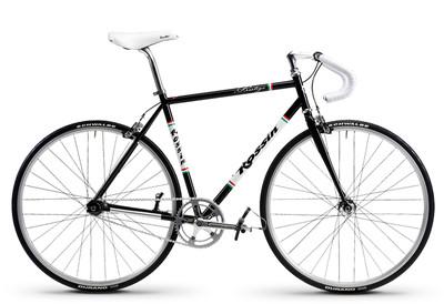 Foto Bicicleta Fixie Rossin Fixed Pista Fsa Size 50 Black Flip Flop