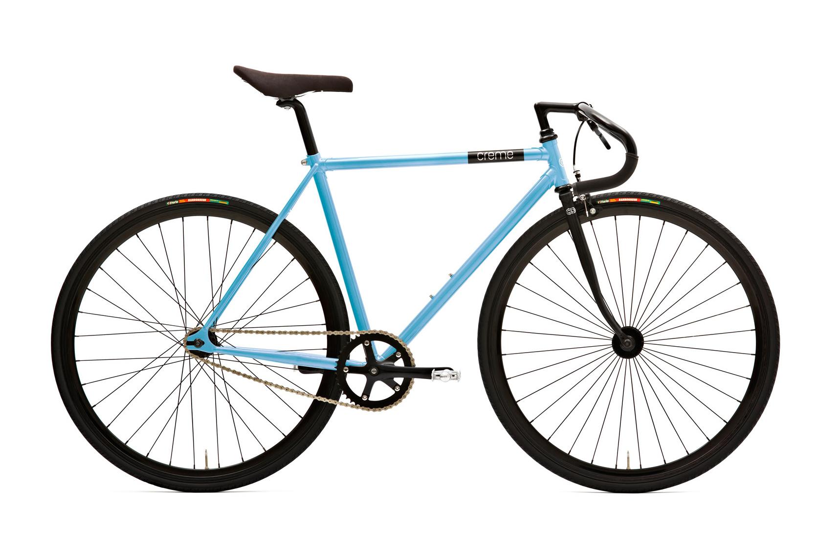 Foto Bicicleta sin cambios Creme Vinyl Solo azul para hombre , 51 cm