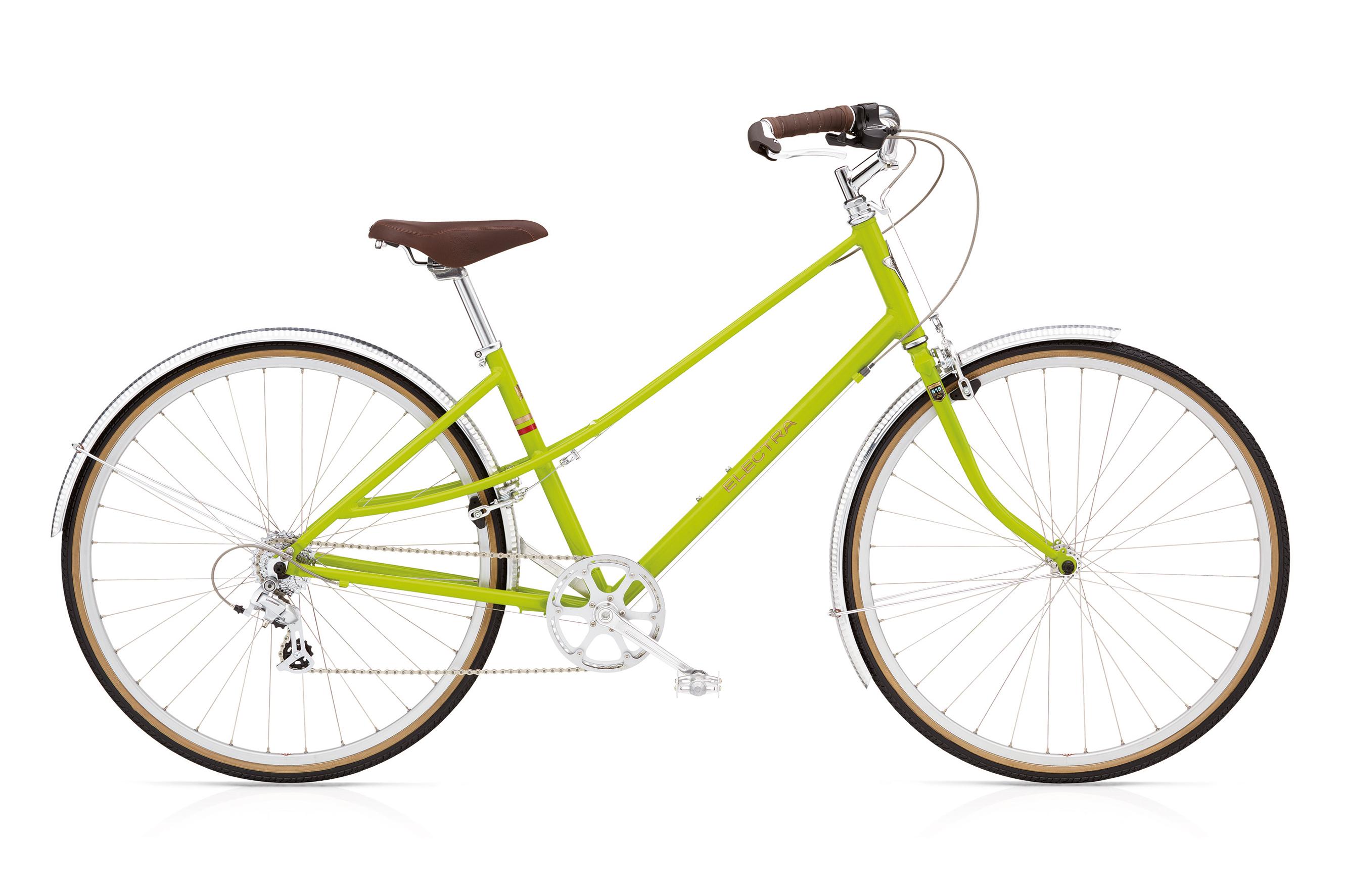 Foto Bicicleta urbana Electra Bike Ticino 8D verde para mujer , 48 cm
