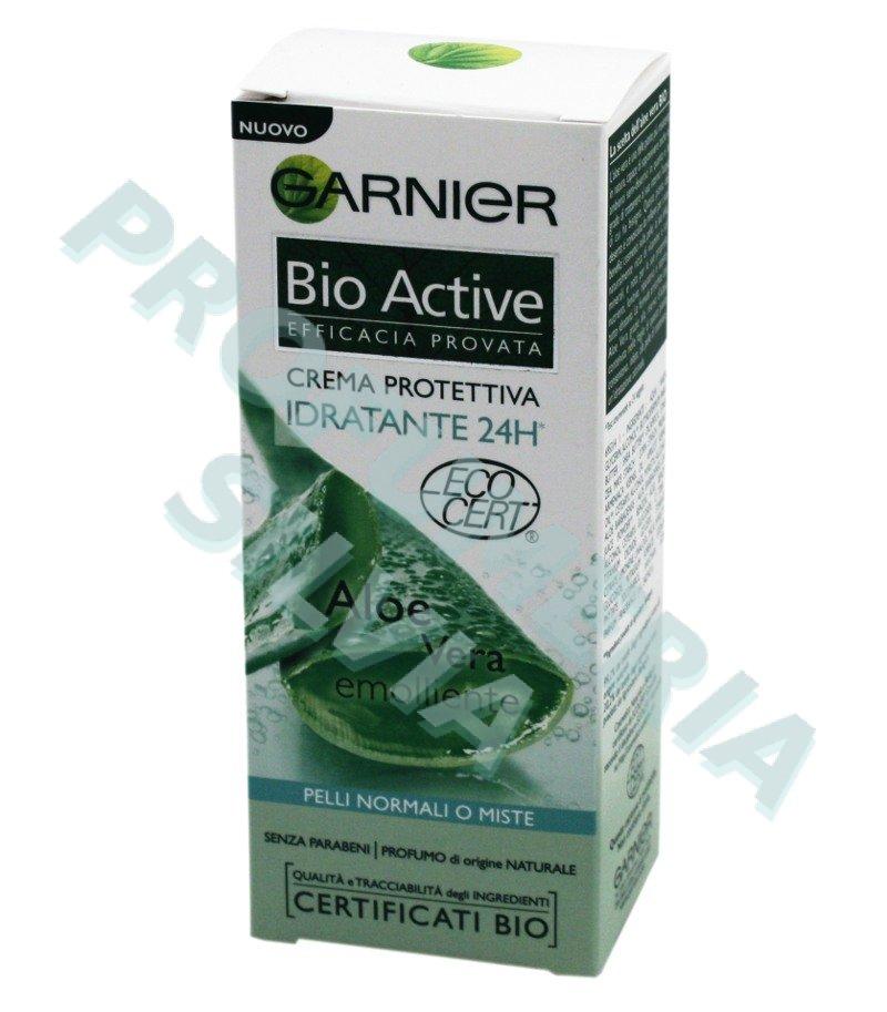 Foto bio activo protección crema hidratante 24 normales y 50 ml combinación de piel Garnier