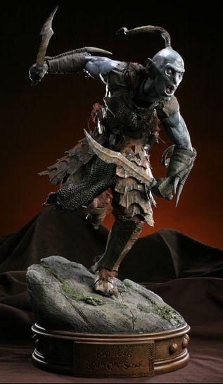 Foto Black Orc of Mordor Figure from Lord Of The Rings Return Of The King