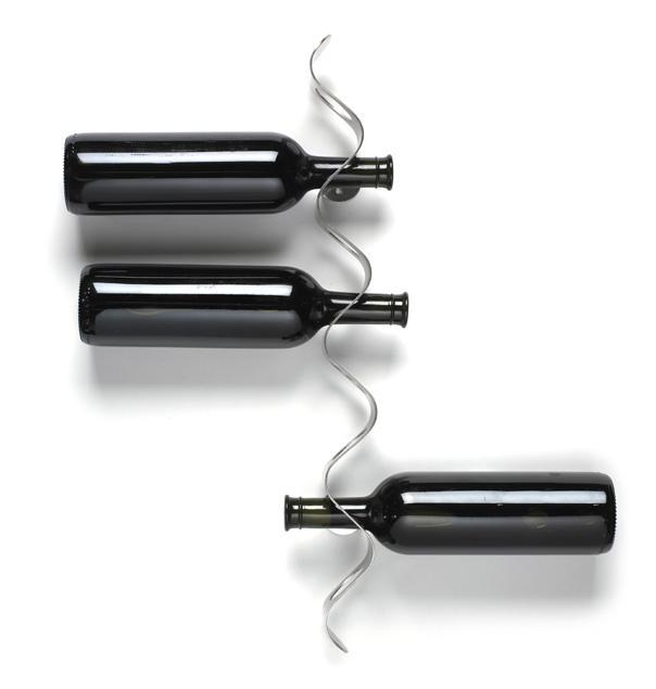 Foto Black & Blum Stainless Steel Flow Wine Rack Holder