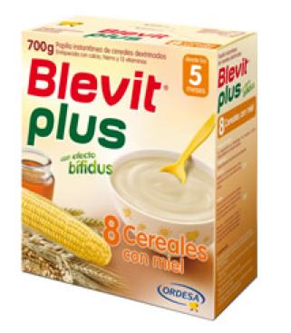Foto Blevit plus 8 cereales miel 700 gramos