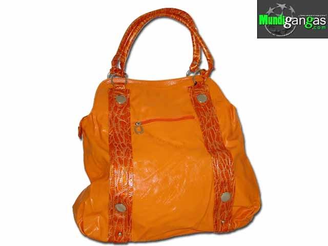 Foto Bolso fashion orange 1 pocket 7117