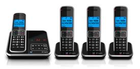 Foto British Telecom INSPIRE1500QUAD - bt inspire 1500 quad dect telephone