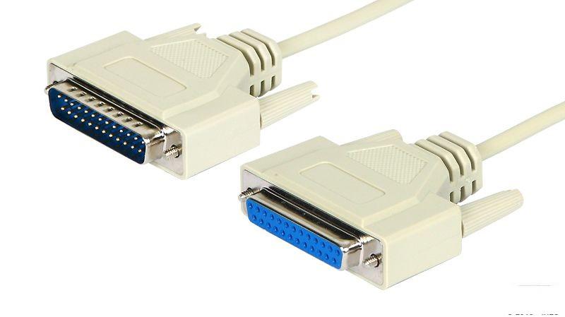 Foto Cable de impresora serie HP DB25 M-H 5 m.