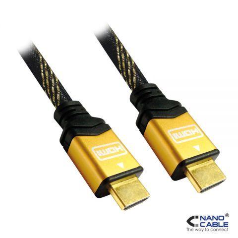 Foto Cable HDMI V1.4 con Malla Tipo A/M-A/M 3 metros
