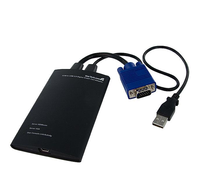 Foto Cable StarTech.com kvm console to usb 2.0 portablechss [NOTECONS01] [