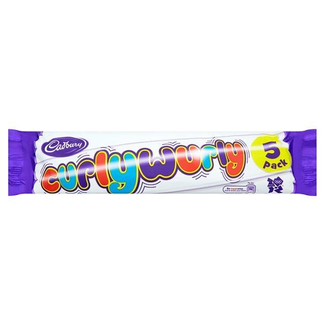 Foto Cadbury Curly Wurly Multi Pack 5 Bars