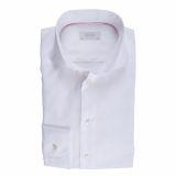 Foto Camisa de vestir ETON Slim Fit blanca estilo Herringbone
