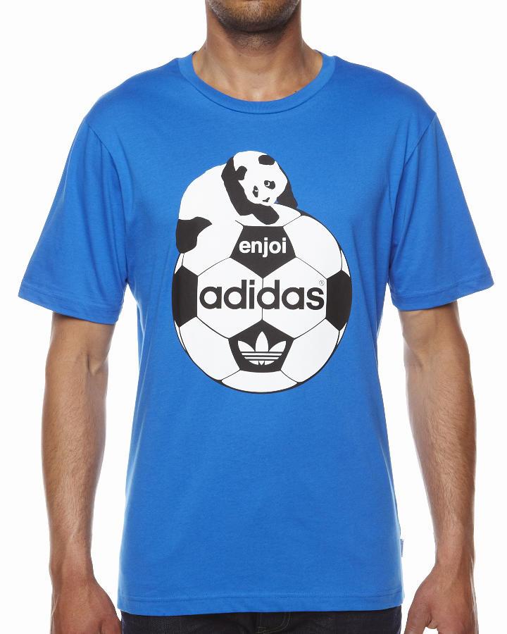 Foto Camiseta Enjoi De Adidas - Azul Azur