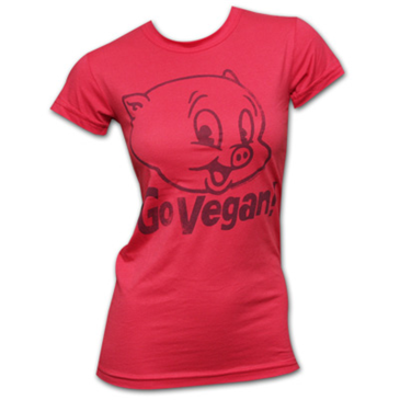 Foto Camiseta Looney Tunes - Go Vegan