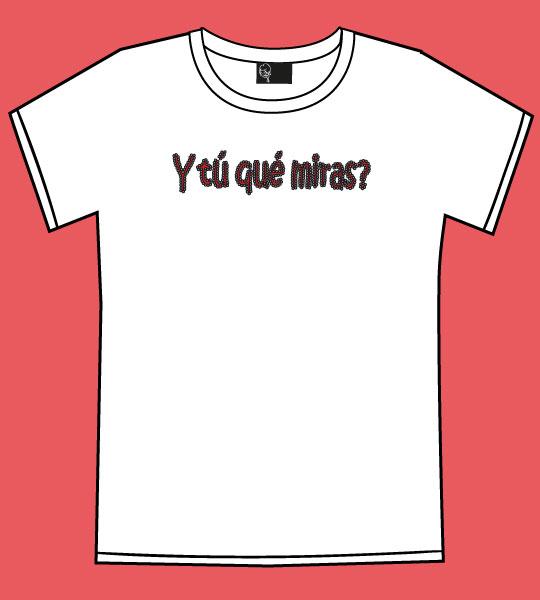 Foto Camiseta Manga Corta Niña Frase Plata