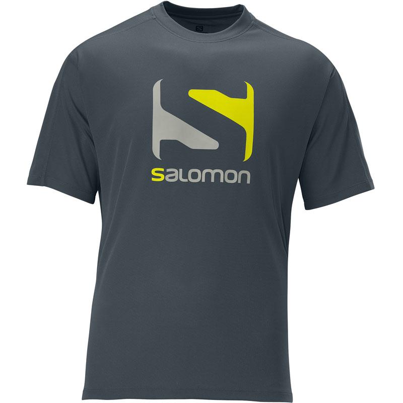Foto Camiseta Salomon Stroll Logo Tee Gris XL