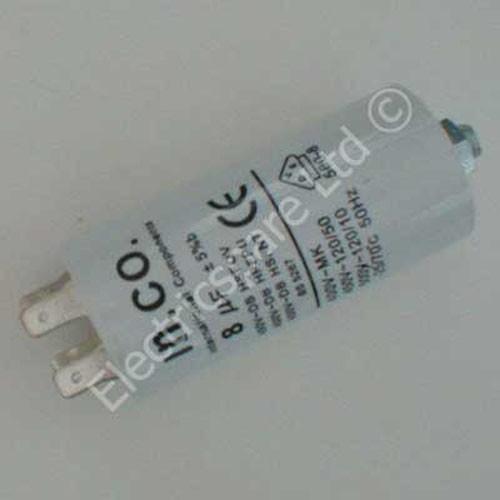 Foto Capacitor 8uF 400V AC many brands of dryers