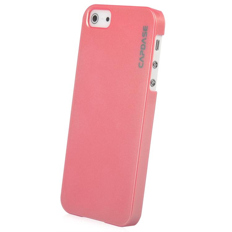 Foto CAPDASE Karapace Pink Jacket-Pearl (with stand) for iPhone 5