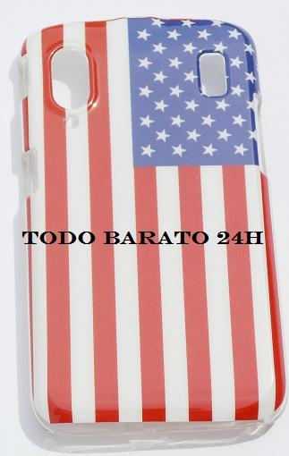 Foto Carcasa bandera USA Estados Unidos Orange Monte carlo V960